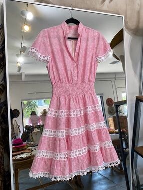 Temptation Positano Bandana Pink Mini Dress